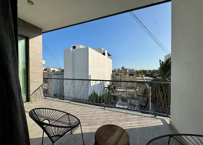 Ideal Area, Comfy Bed, 4 Blocks From 5th & Shops Сasa de vacaciones Playa del Carmen